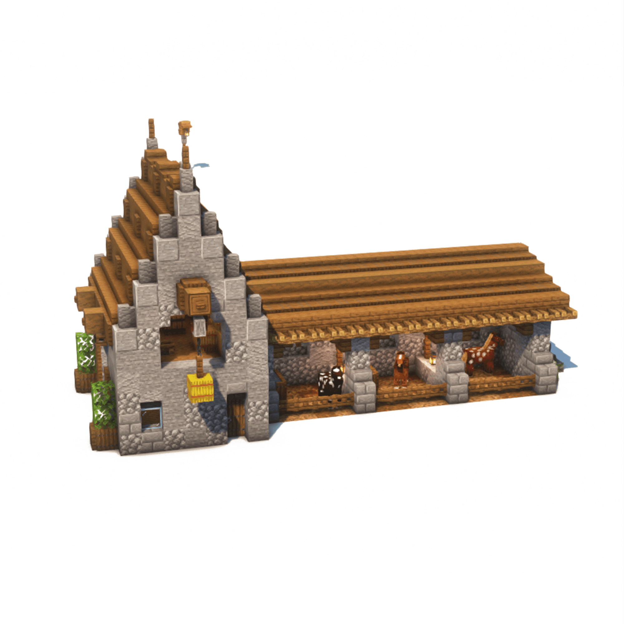 Medieval Horse Stable