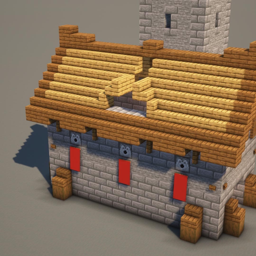 Code Ninjas Minecraft Building Tutorial Knights Home Page 2 – Build It