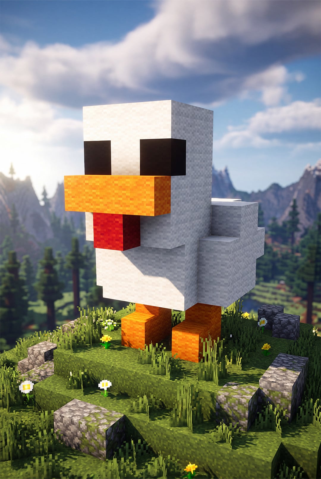 Chicken Statue