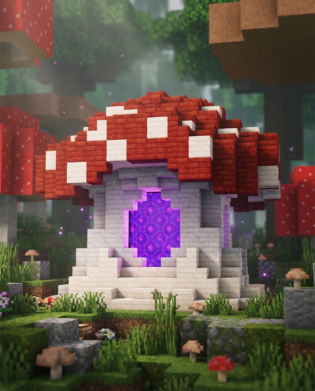 Mushroom Nether Portal
