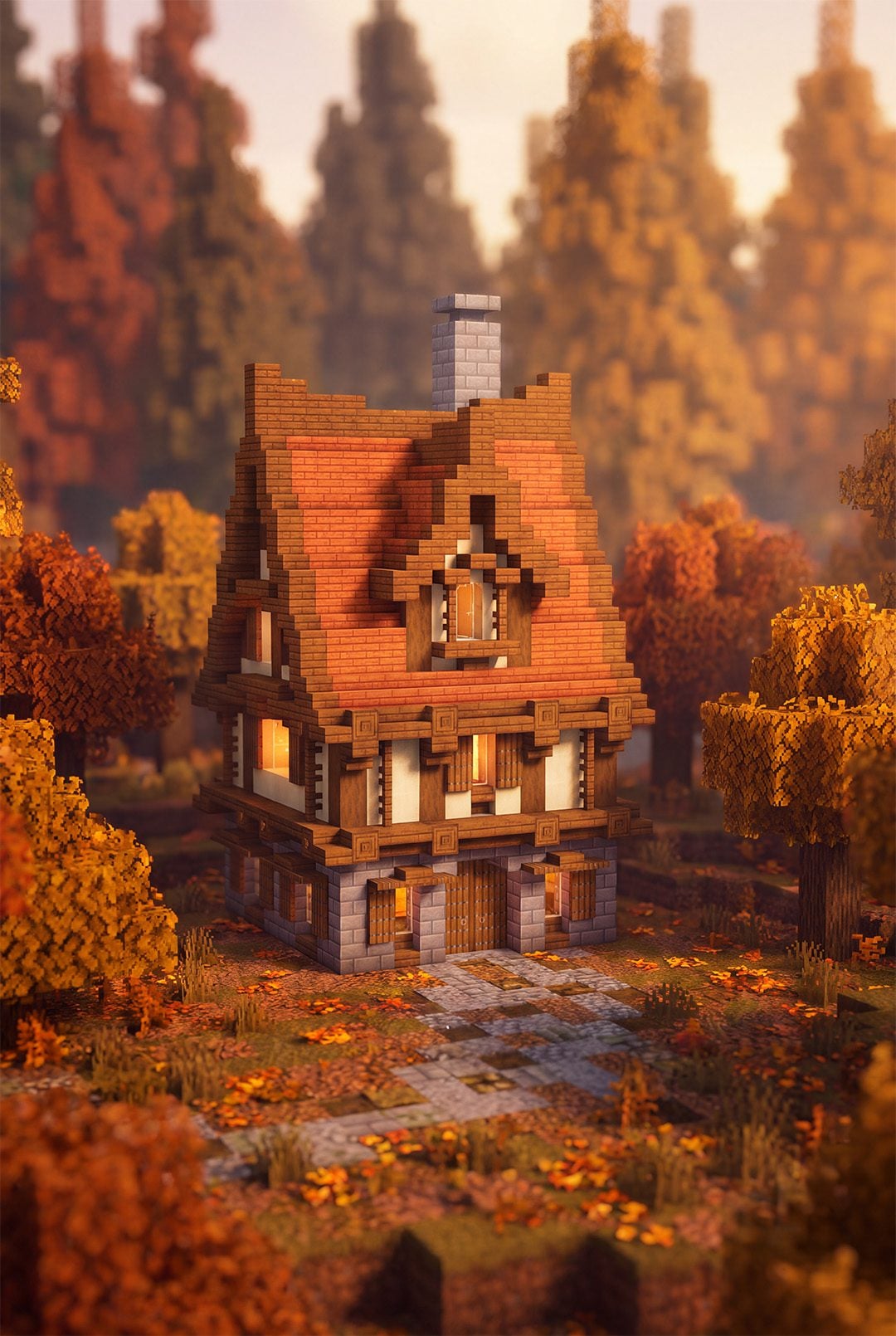 Ravenwick Tall Gable House
