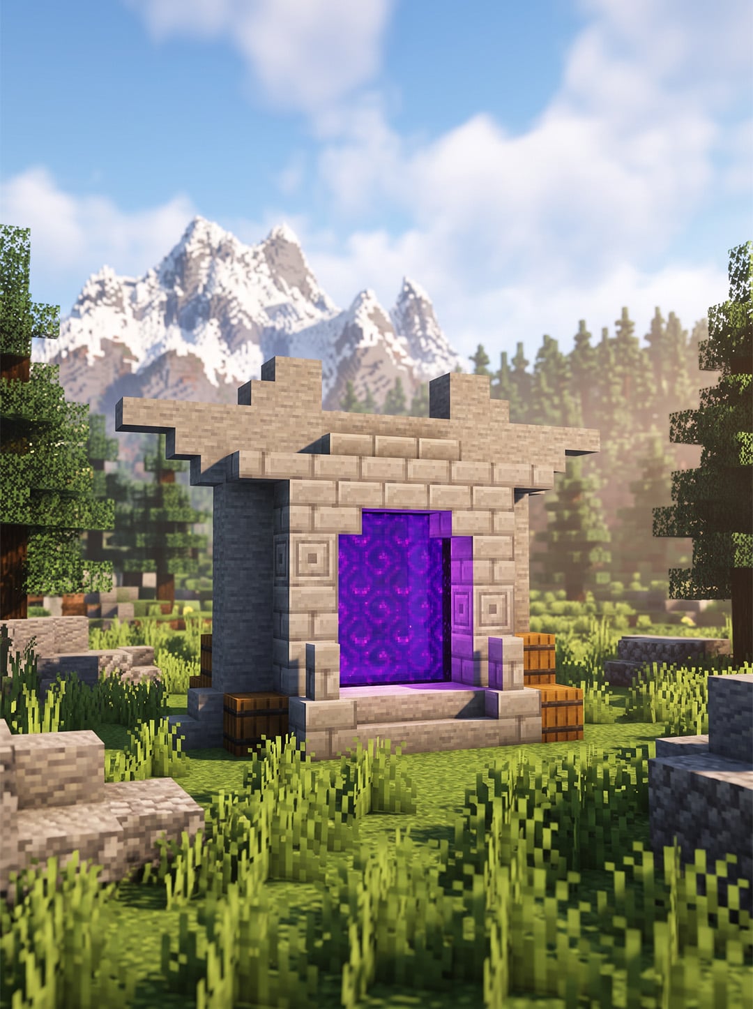Graystone Nether Portal