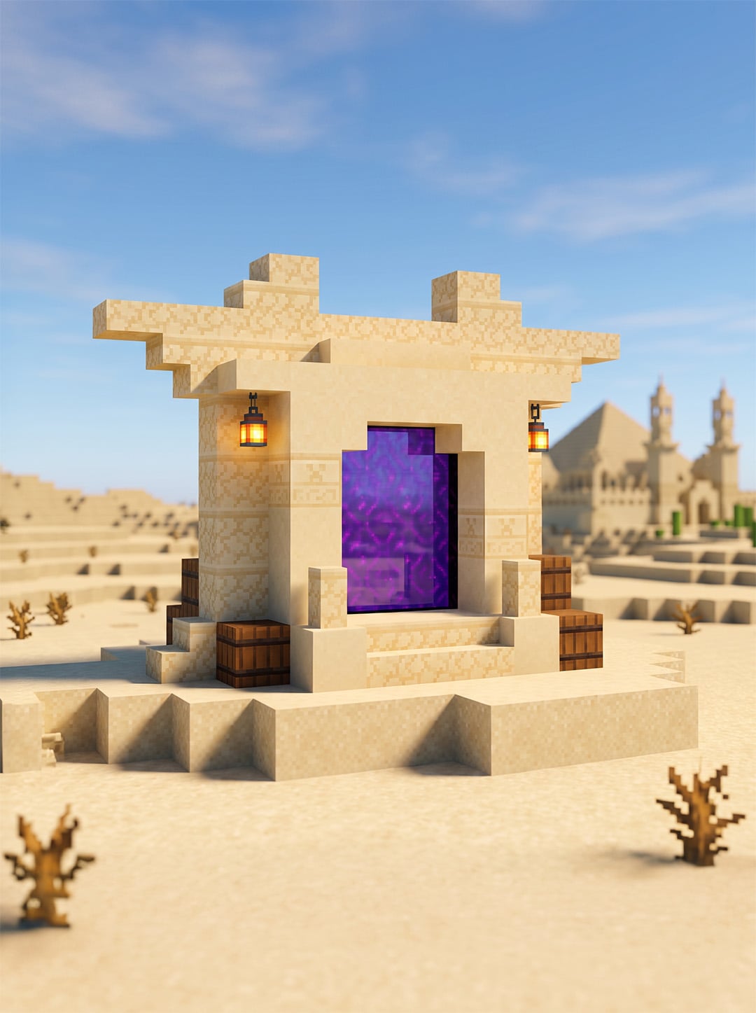 Desert Nether Portal
