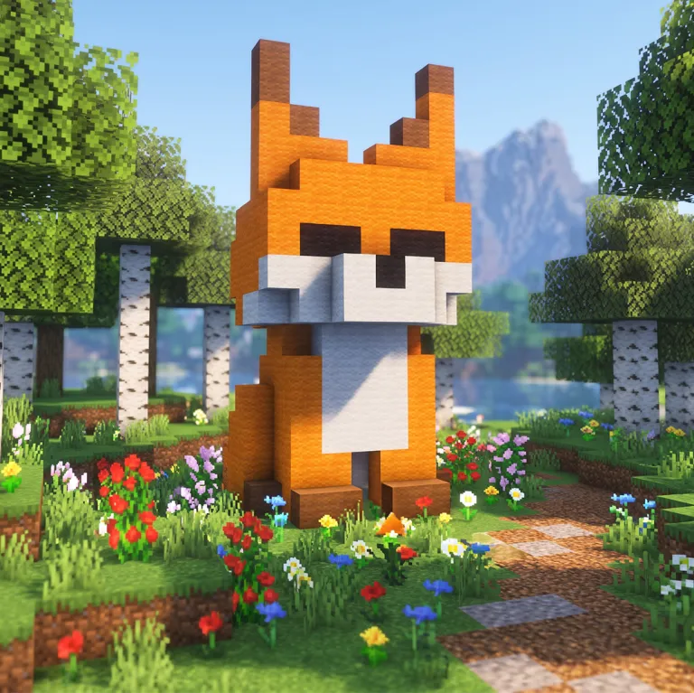 Fox Statue