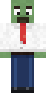 Office Zombie Minecraft skin