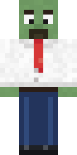 Office Zombie Minecraft skin