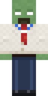 Office Zombie Minecraft skin