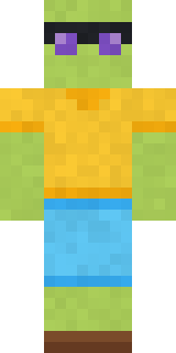 Alien Tourist Minecraft skin
