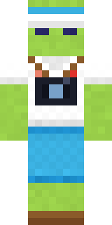 Alien Tourist Minecraft skin
