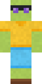 Alien Tourist Minecraft skin