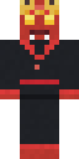 Ember Demon Minecraft skin