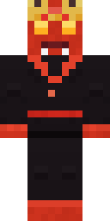 Ember Demon Minecraft skin