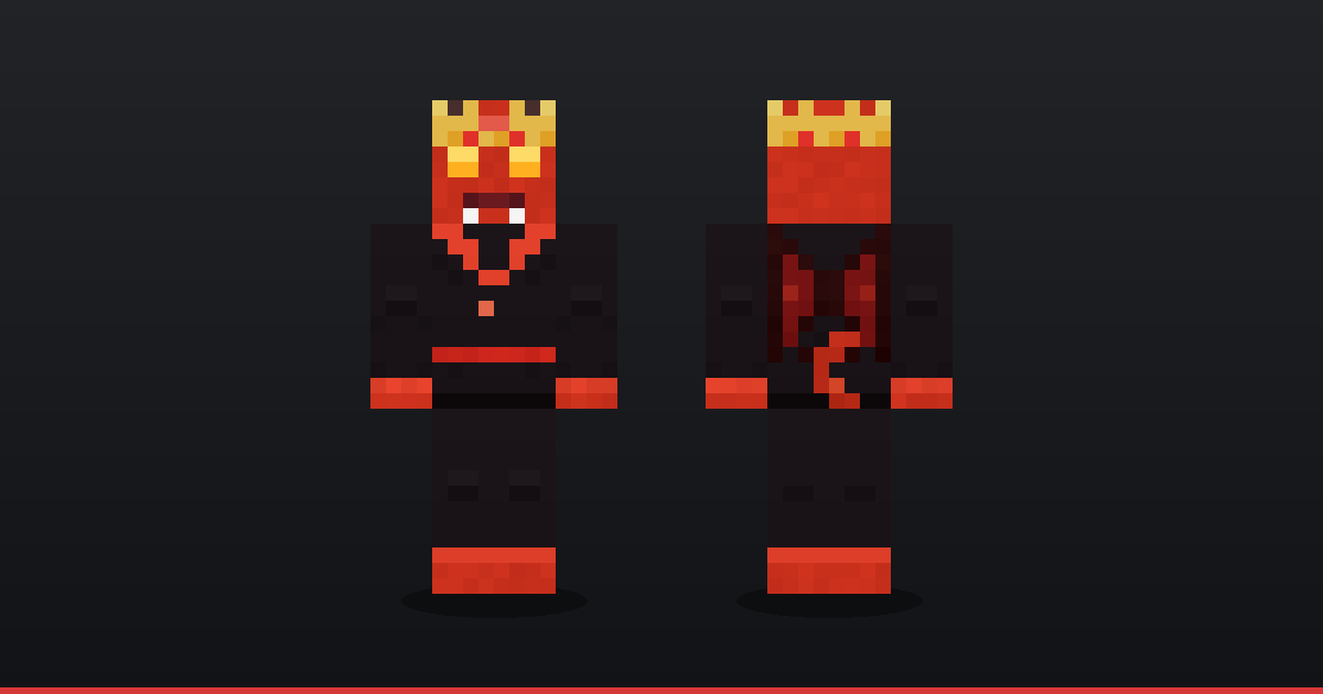 Ember Demon Minecraft Skin – Build It