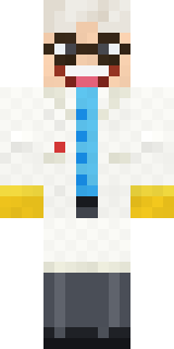 Mad Scientist Minecraft skin
