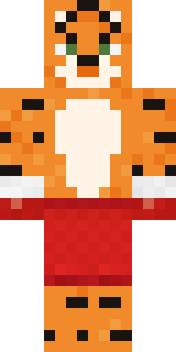 Tiger Champ Minecraft skin