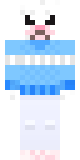 Moon Bunny Minecraft skin