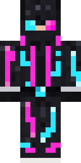 Neon Runner Minecraft skin