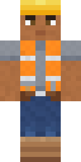 Hard Hat Hero Minecraft skin