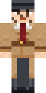Noir Detective Minecraft skin