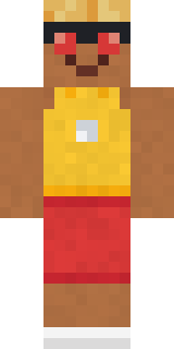 Beach Lifeguard Minecraft skin