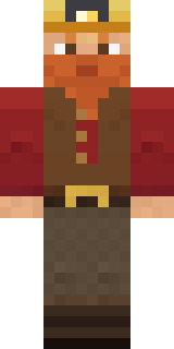 Dwarf Miner Minecraft skin