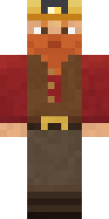 Dwarf Miner Minecraft skin