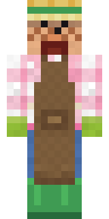 Garden Helper Minecraft skin, front