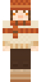 Pumpkin Spice Minecraft skin