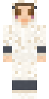 Sleepy Sheep Minecraft skin, front