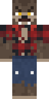 Full Moon Werewolf Minecraft skin