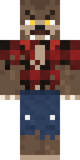 Full Moon Werewolf Minecraft skin