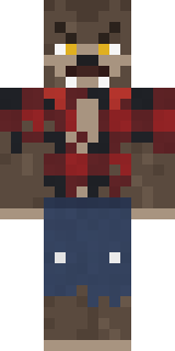 Full Moon Werewolf Minecraft skin