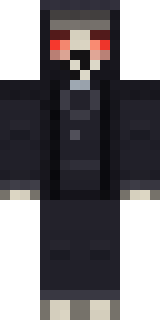The Reaper Minecraft skin, front