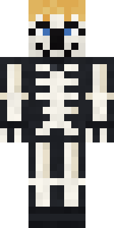Skeleton Costume Minecraft skin