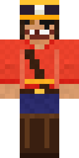 Sunset Pirate Minecraft skin