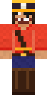 Sunset Pirate Minecraft skin