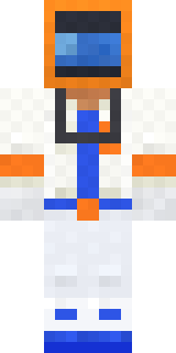 Solar Astronaut Minecraft skin