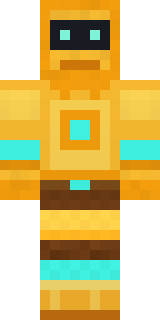 Golden Automaton Minecraft skin