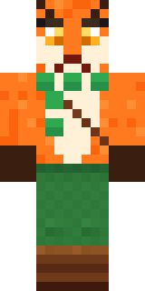 Woodland Fox Minecraft skin