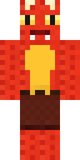 Ember Dragon Minecraft skin