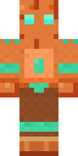 Copper Golem Minecraft skin