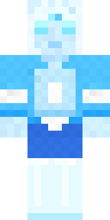 Ice Crystal Spirit Minecraft skin