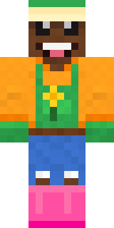 Sunflower Gardener Minecraft skin