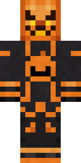 Pumpkin Wraith Minecraft skin