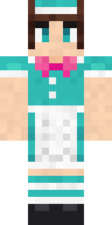 Retro Waitress Minecraft skin