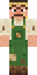 Grumpy Potato Farmer Minecraft skin