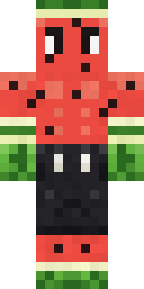 Watermelon Brawler Minecraft skin