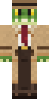Crocodile Detective Minecraft skin