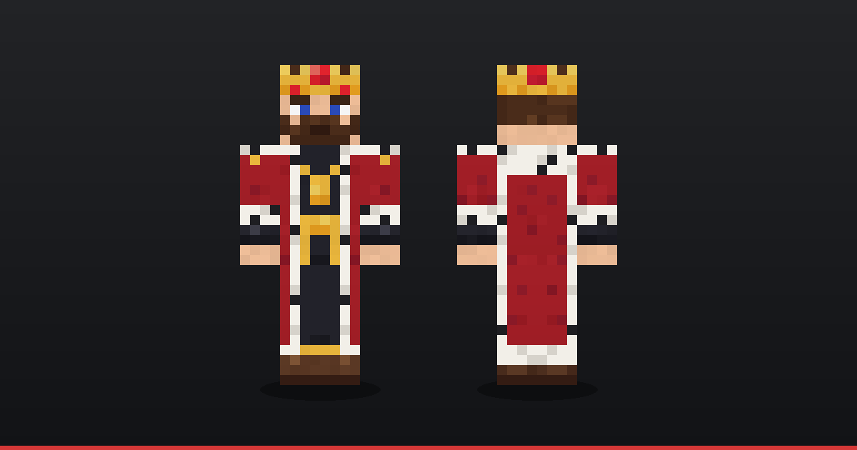 The King Minecraft Skin – Build It