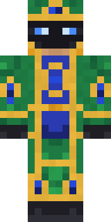Peacock Guard Minecraft skin